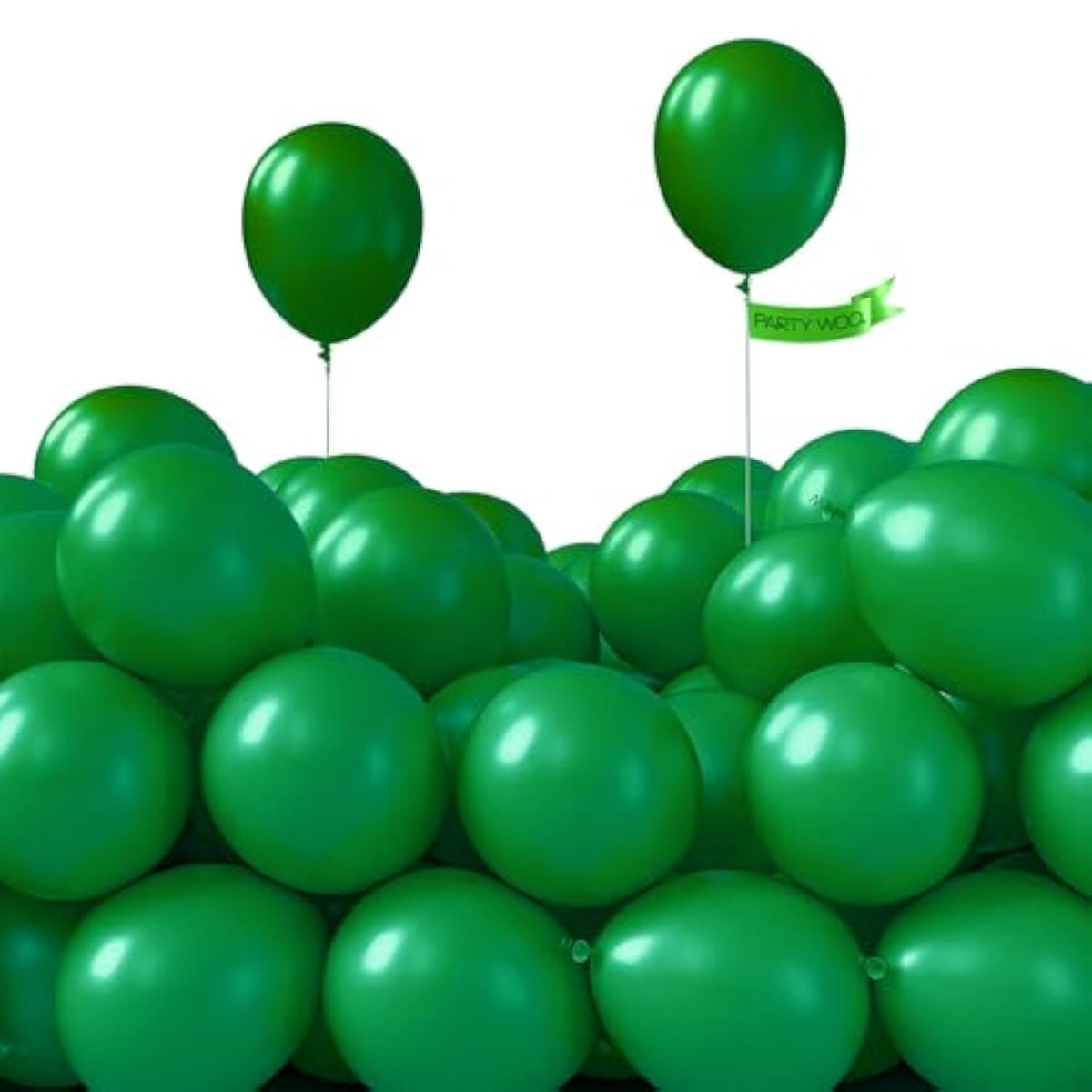 Dark Green Balloons 120 Pcs 5 Inch Small Mini Hunter Emerald Forest Green Latex Balloons For Graduation Christmas Mardi Gras Jungle Safari Birthday Party Decorations Green-Y56