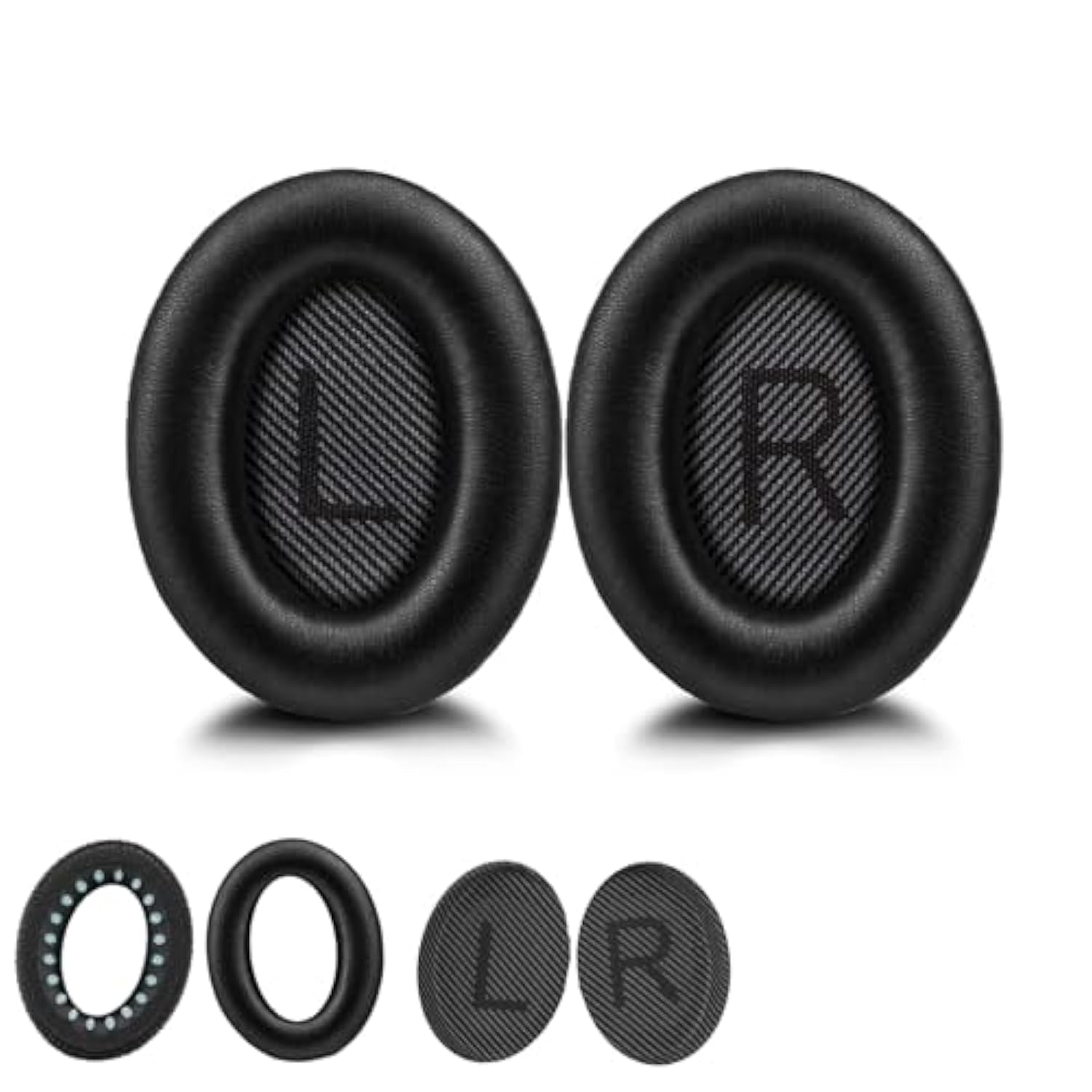 Earpads For Bose Quietcomfort 35 35 Ii Replacement Earpads, Headphones Ear Pads For Bose Qc 35/ 35Ii Headphones Pads Cushions Cover Noise Isolation Memory Foam Soft And Durable