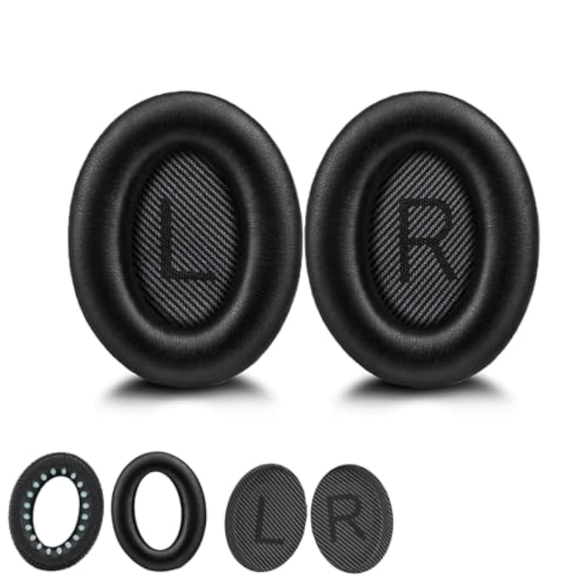 Earpads For Bose Quietcomfort 35 35 Ii Replacement Earpads, Headphones Ear Pads For Bose Qc 35/ 35Ii Headphones Pads Cushions Cover Noise Isolation Memory Foam Soft And Durable