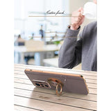 Redmi Note 10 Pro Case, [360° Kickstand] Support Magnetic Car Mount