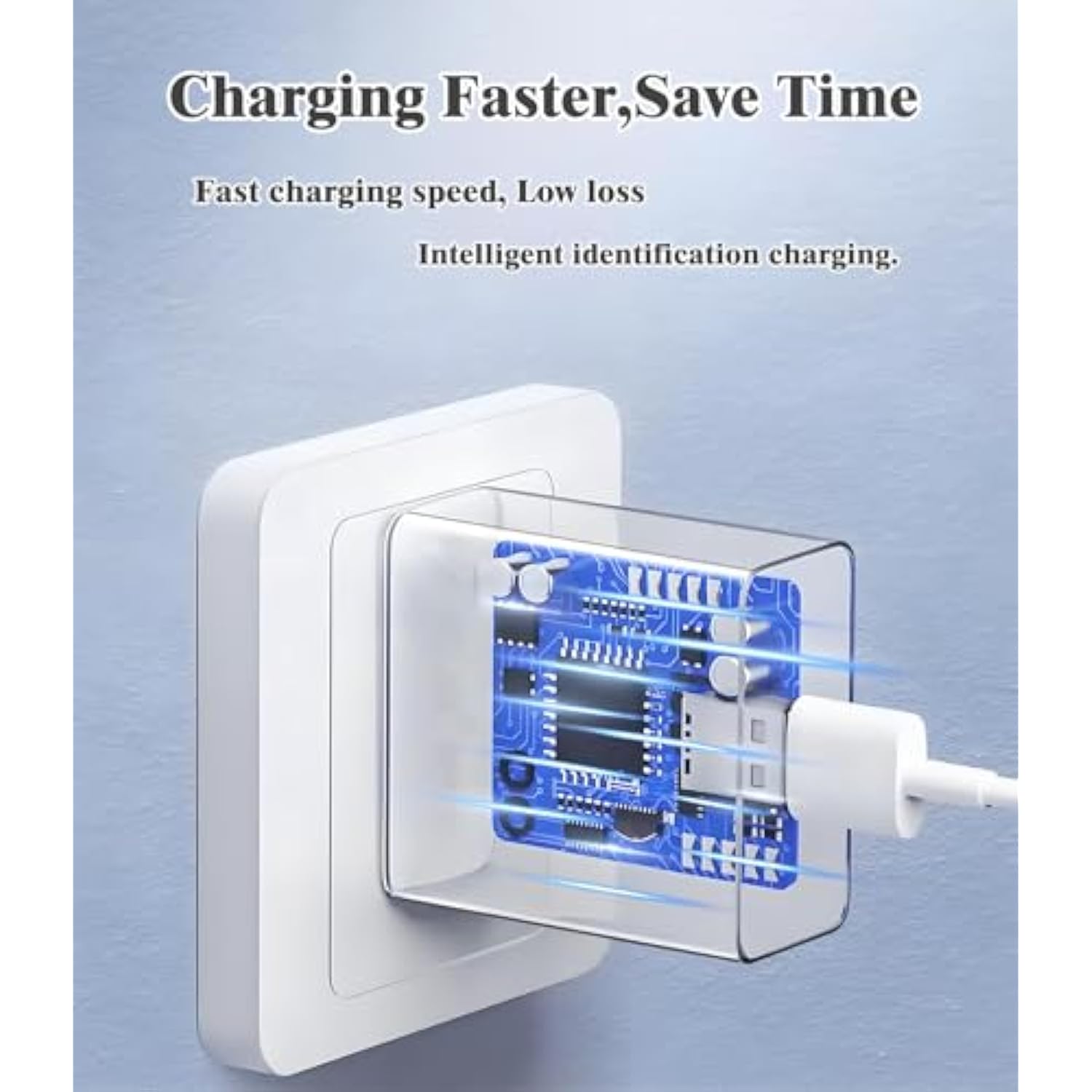 Usb Wall Charger 5V 2A Ac Power Adapter Compatible With Iphone Ipad Samsung Lg Htc Tablet And More (Black,2Pack)