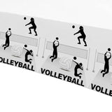 Volleyball Party Tablecloth Decorations - Disposable Volleyball Birthday Party Supplies Table Cover, Sports Theme Volleyball Baby Shower Decorations Table Cloth - 3 Pack (54In X 108In)