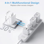 Usb C Charger Block,40W Usb C Charger Cube,3 Pack Type C Chargers Block,Fast Charging Plug Dual Port Pd+Qc Charging Cube For Iphone 16 15 14 13 12 11 Pro Max Xs,Ipad, Samsung Phone,Tablet