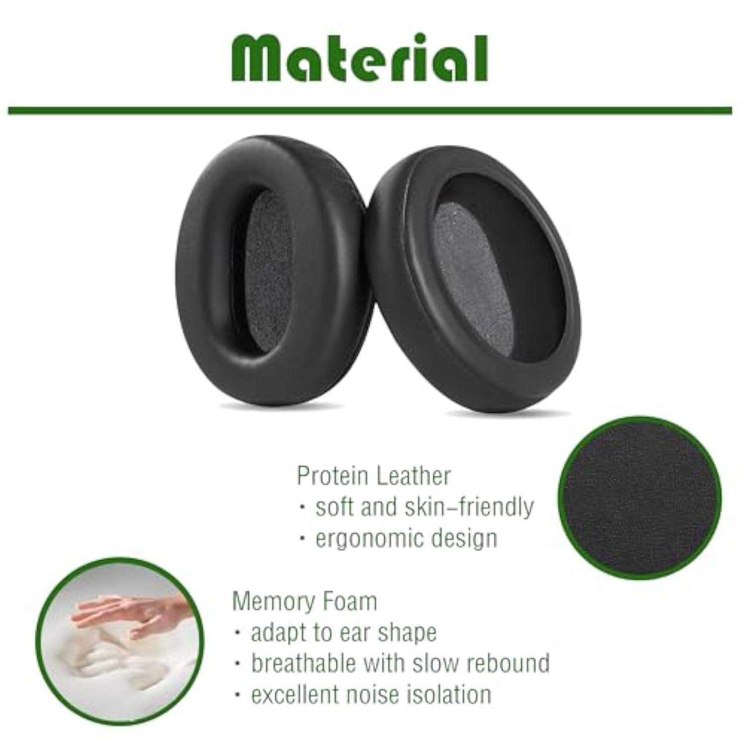 Earpads Compatible With Pioneer Dj Hdj-X5, Dj Hdj-X7, Dj Hdj-X10