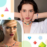 1300PCS Bicone Crystal Beads – Faceted Glass Beads for Jewelry & Crafts