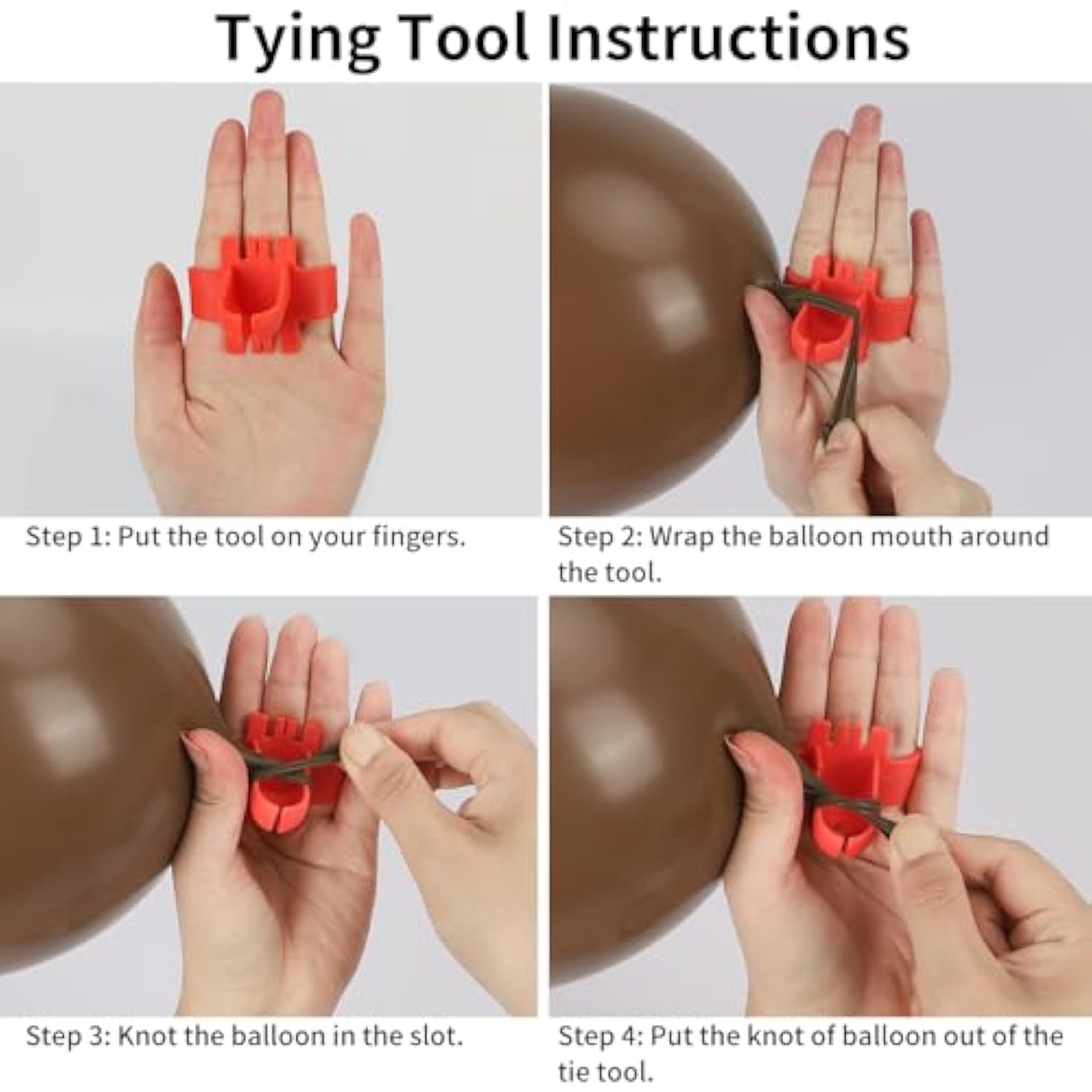 Boho Bear Balloon Garland Kit: 156pc Dusty Blue & Brown