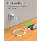 Usb Type C Cable 5Pack (3/3/6/6/10Ft) Usb C Cable 3A Fast Charging Cable, Usb