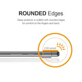 (3 Pack) Designed For Google Pixel 7A Tempered Glass Screen Protector, Anti Scratch, Bubble Free