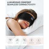 Sleep Headphones, Bluetooth 5.4 Sleep Mask Headband Headphones Sleeping Eye Mask, Wireless Music Earbuds Earphones With Hd Stereo Speakers For Side Sleepers, Cool Gadgets Unique Gift