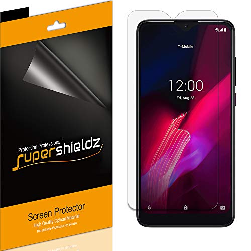 (6 Pack) Designed for T-Mobile Revvl 4 Screen Protector, High Definition Clear Shield (PET)