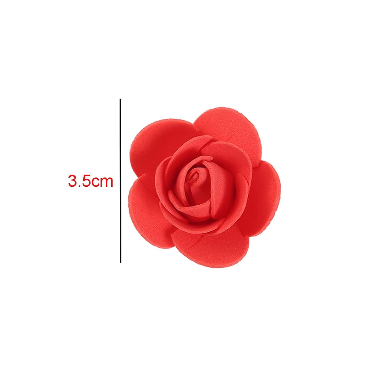 200Pcs 1.37 Inch Mini Artificial Rose Flowers Heads Pe Foam Fake Rose Heads For Wedding Home Decoration Diy Crafts, Party, Festival,Valentine'S Day Decoration