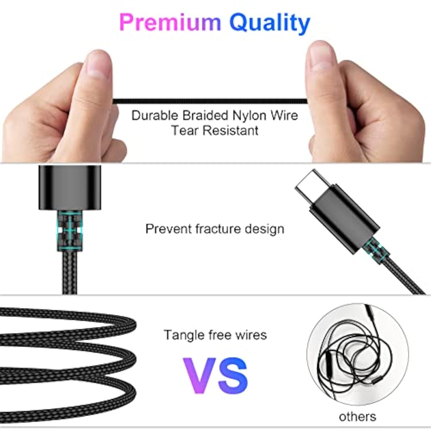 Usb C Headphone, Wired Earbuds For Samsung A53 S22 S21 S20 Fe Galaxy Z Flip Fo