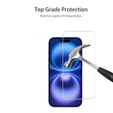 Screen Protector For iPhone 16 Tempered Glass 2-Pack Camera Lens Protector Film 2-Pack With Easy Alignment Tool