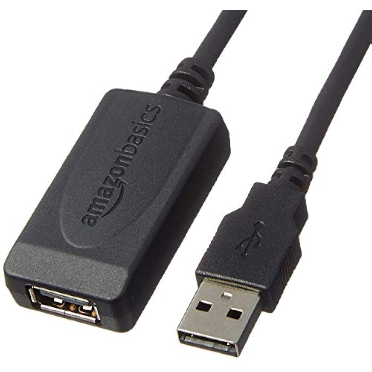 Usb-A 2.0 Extension Cable, For Printer, Mouse Or Keyboard, Male To Female, 480Mbps Transfer Speed, 32 Feet, Black
