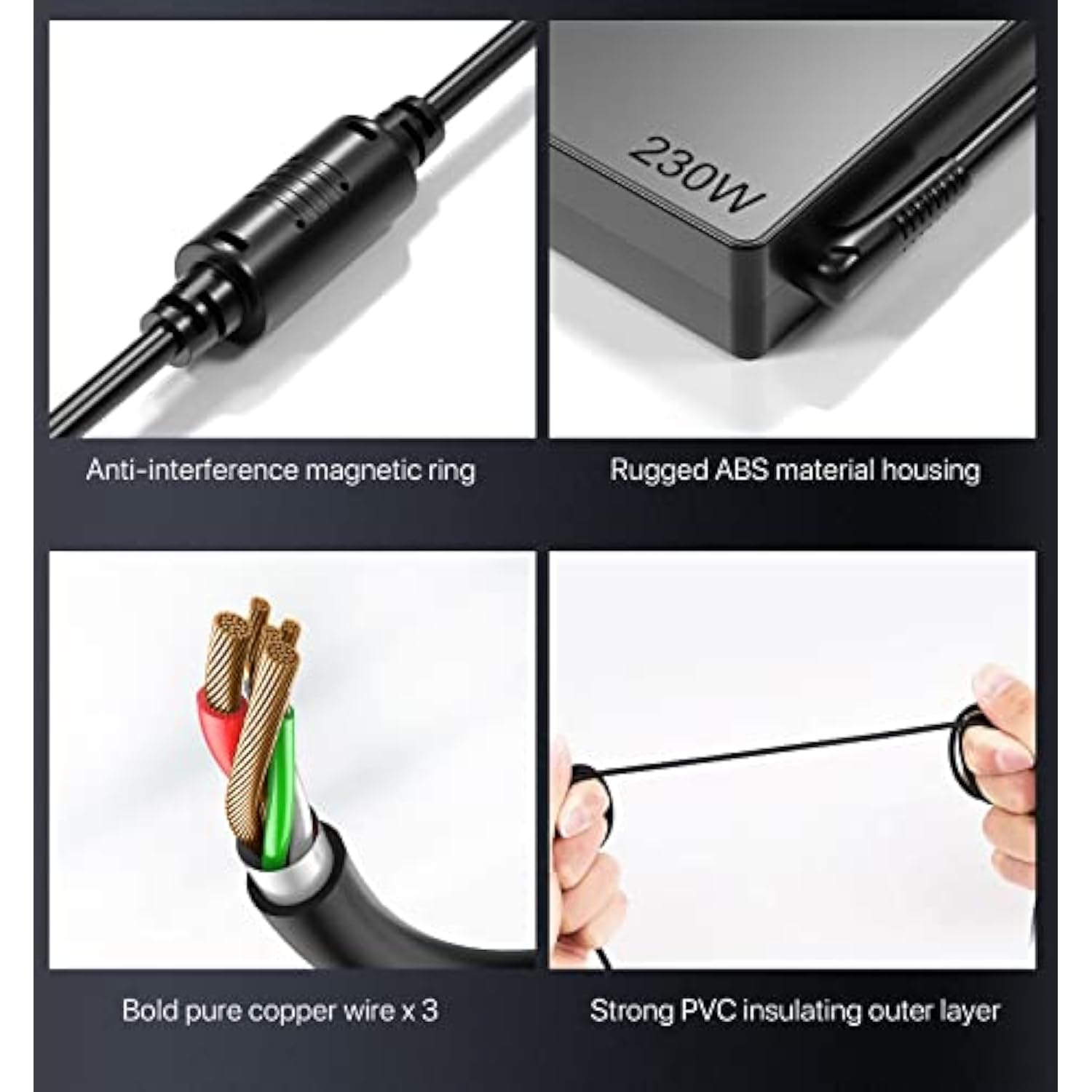 New Replacement Razer Blade 15 Charger Fit For Razer Blade Pro 17 And Razer Bl