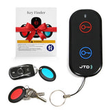 Key Finder with 100dB Loud Sound & 4 Receivers - Remote Finder Locator for Keys, Wallet, TV Remote, Pets, 131ft Range, No Phone or App Needed,
