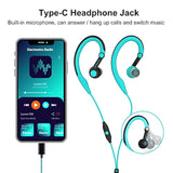 Sport Headphones Wired, Over Ear In-Ear Earbuds,Earhook Running Earphones, Hea