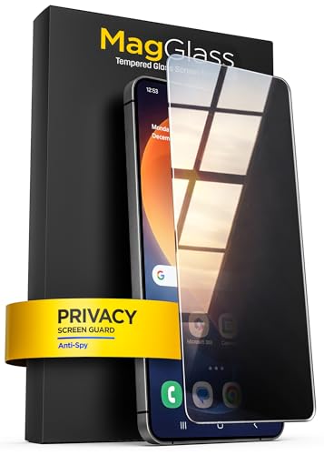 for  Galaxy S26 Privacy Screen Protector - Anti Spy Tempered Glass with Easy Applicator Included (Fingerprint Compatible)