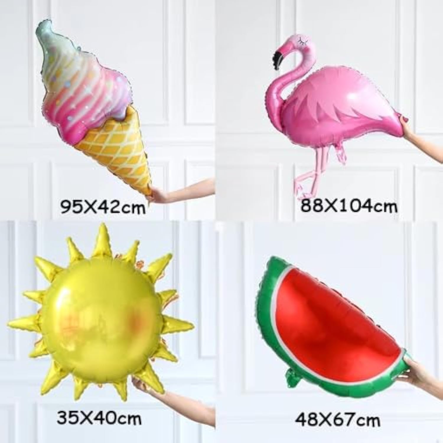 Tropical Hawaiian Balloon Arch Kit – 144pcs Luau, Beach & Pool Party Decorations