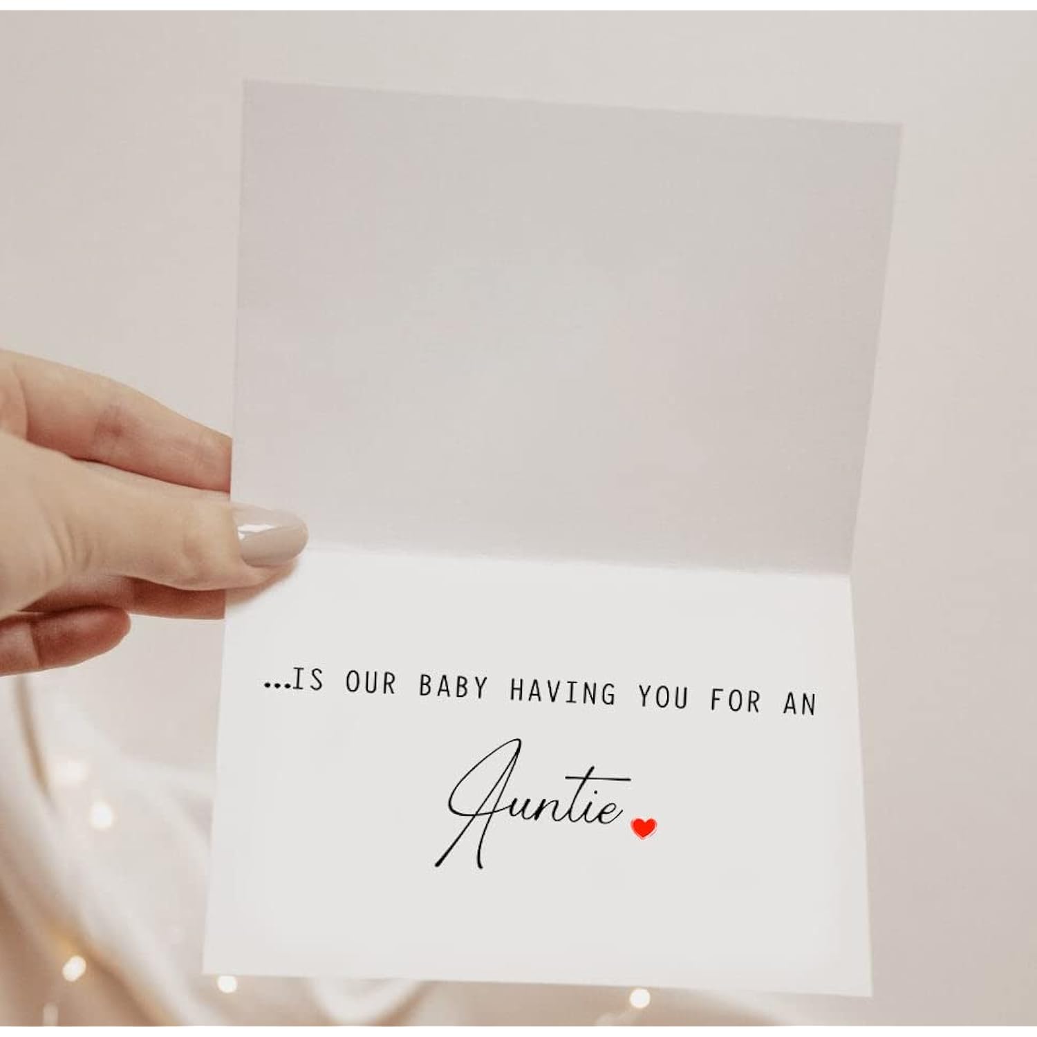 The Only Thing Better Than Having You As My Sister ...Is Our Baby Having You For An Auntie - Pregnancy Announcement Greeting Card - Sister Card - We'Re Pregnant Card - Mother'S Day Gift