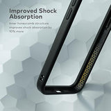 Bumper Case Compatible With [Iphone 13/13 Pro] | Crashguard Nx - Shock Absorbent Slim Design Protective Cover 3.5M / 11Ft Drop Protection - Camo Green