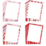 Valentine Red Classic Heart Themed Letterhead Decorative Paper, Valentine'S Day Stationery Paper, 8.5X11In, 60 Sheets