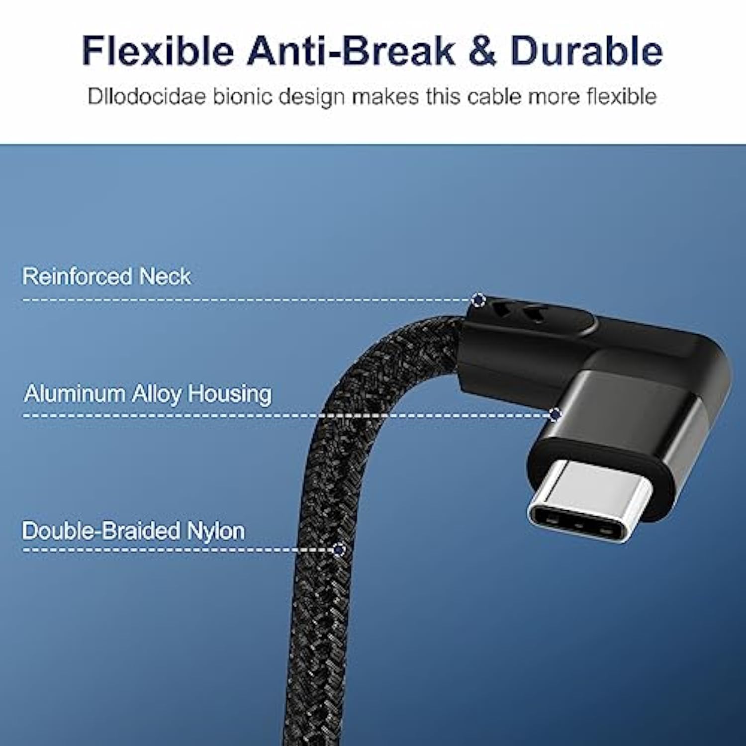 90 Degree Right Angle Usb C Extension Cable 6.6Ft, Usb C 3.2 Gen2 Male To Fema