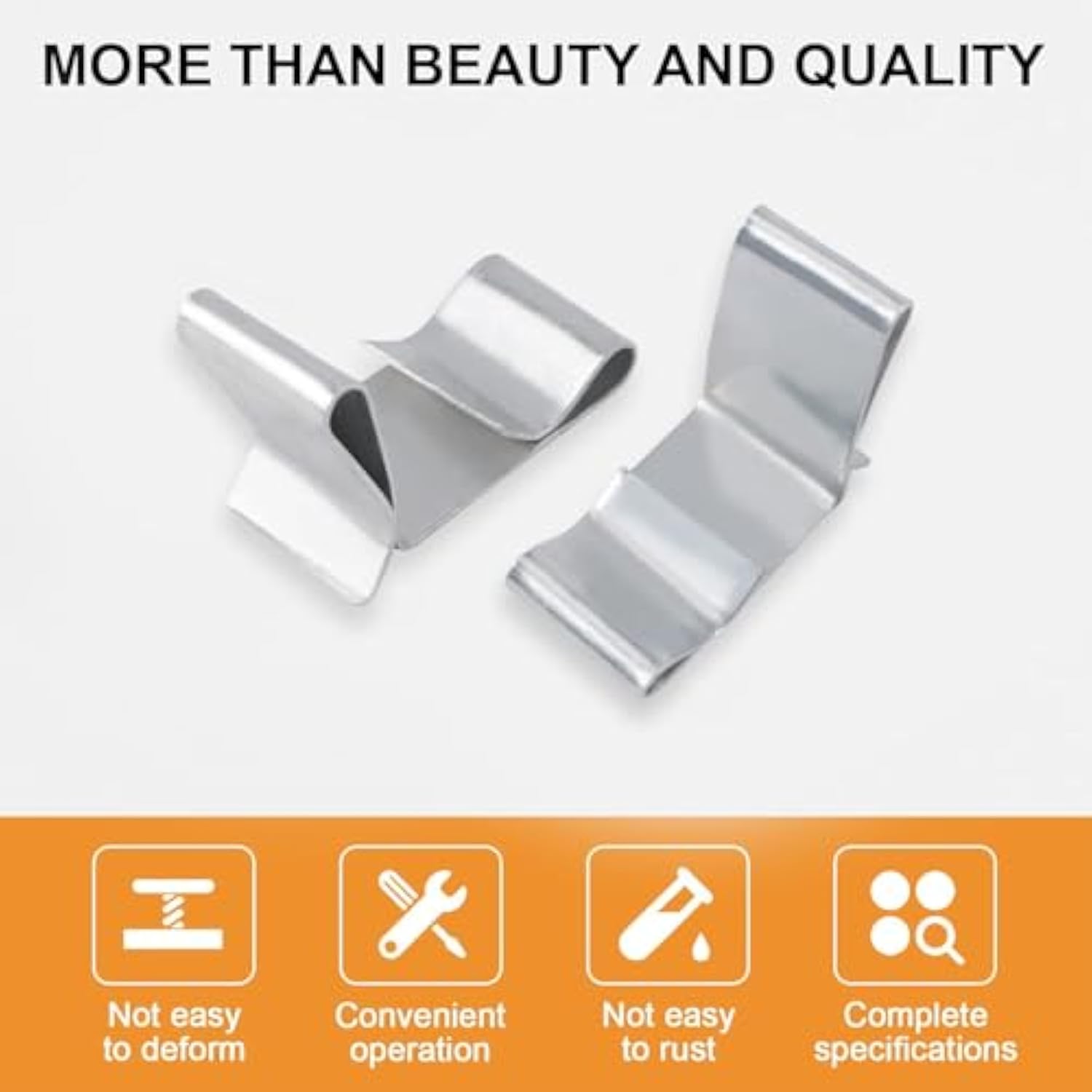 Christmas Lights Gutter Hooks, 60Pcs Large Roof Hooks Light Hangers Galvanized Clips For Hanging Outdoor Lights