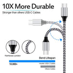 Super Fast Charger Type C Kit, 18W Quick Charge 3.0 Wall Charger Car Adapter For Samsung Galaxy S25 Ultra S25 S24 Fe Z Flip6 Flip5 Fold6 A55 A35 A15 A14 A13 S23 Iphone 16/15/Pro With 2 Usb C Cable 3Ft