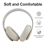 Studio Pro Ear Covers For Beats Studio Pro Headphones Sweat Proof Covers Shockproof And Drop-Resistant,Washable Silicone Case Accessories (Off White)