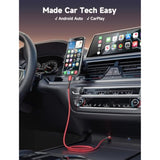 USB C Cable [2-Pack 6.6ft], Fast Charging Cord for iPhone 15, Galaxy, LG - Red