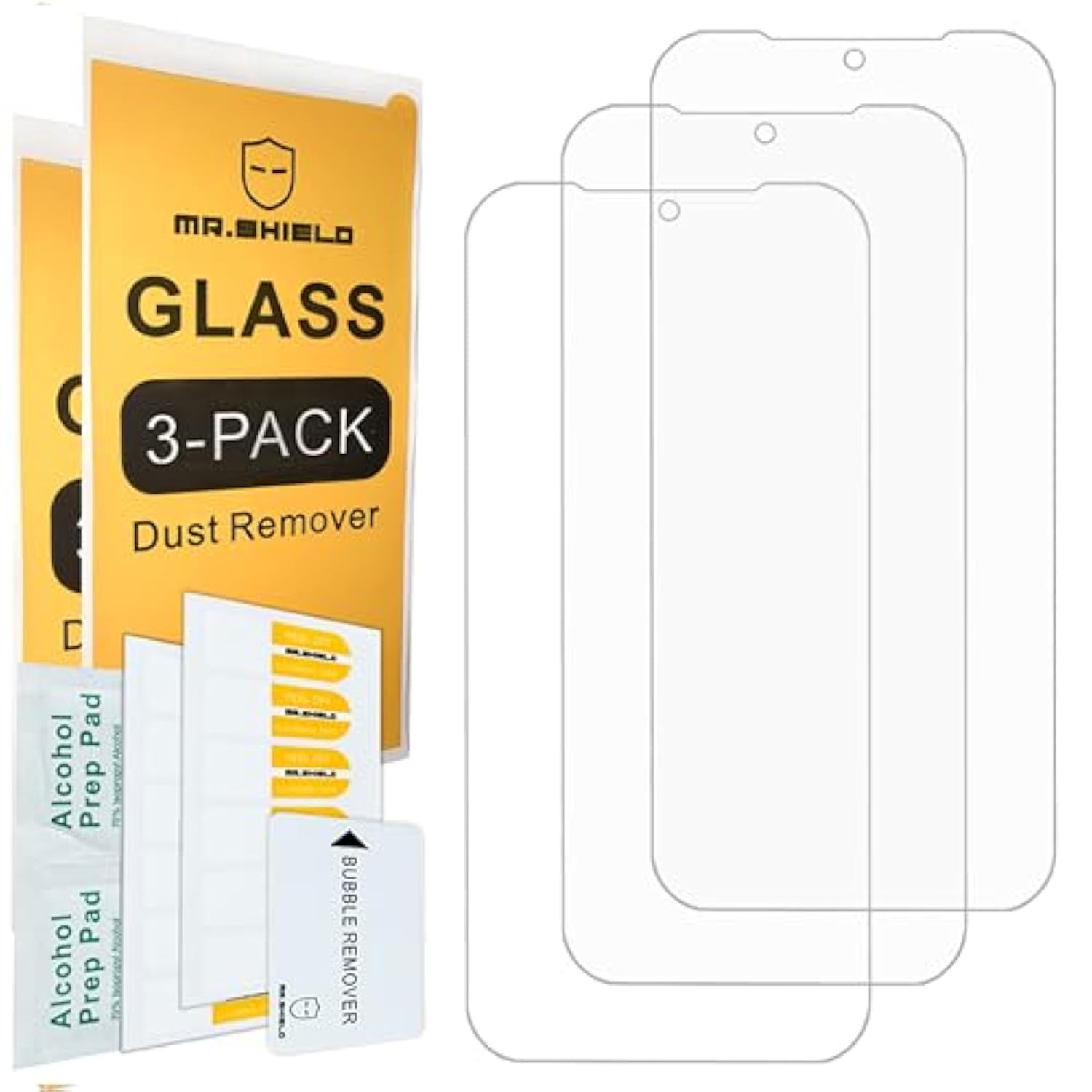 Screen Protector Compatible With Nothing Phone (2A) / Nothing Phone 2A [Tempered Glass] [3-Pack] [Japan Glass With 9H Hardness]
