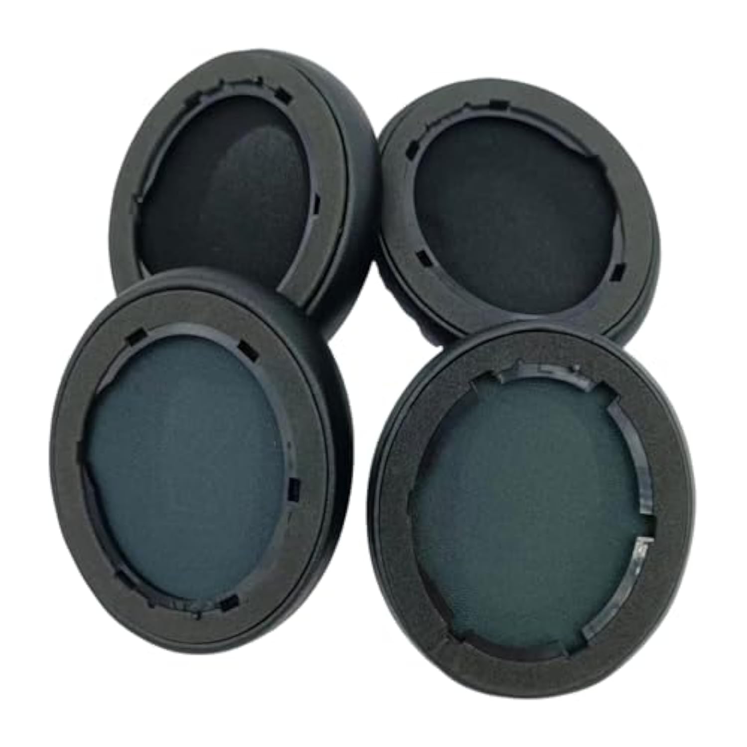 Replacement Earpads For Anker Soundcore Life Q20 Q20Bt Soft Ear Cushions Ear Pads Headphones Accessories, Full Black