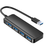 Usb 3.0 Hub, Usb Splitter,Usb 4-Port Adapter,Usb Extender For For Laptop, Pc,