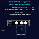 Industrial Gigabit Poe++ Injector, Ieee 802.3Bt/At/Af Compliant Power Over Ethernet Adapter, Power Supply 95W Ethernet, 12-48V Dc Wide Voltage Input, Ip40 Hardened Housing, Din Rail & Wall Mountable