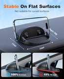 Car Phone Holder, Dashboard Phone Holder For Car Anti-Slip Silicone Car Pad Phone Mount, Hands Free Phone Stand Compatible With Iphone, Samsung, Android Smartphones, Gps Navigation Devices