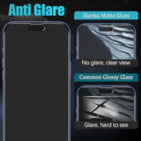 [3 Pack Matte Privacy Screen Protector For Iphone 16 Plus, Anti Glare, Anti Fingerprint, Anti Spy, Full Coverage Tempered Glass Film