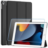 10.2 Inch Ipad 9Th Generation Case With [ Glass Screen Protector ] 2021/ Ipad