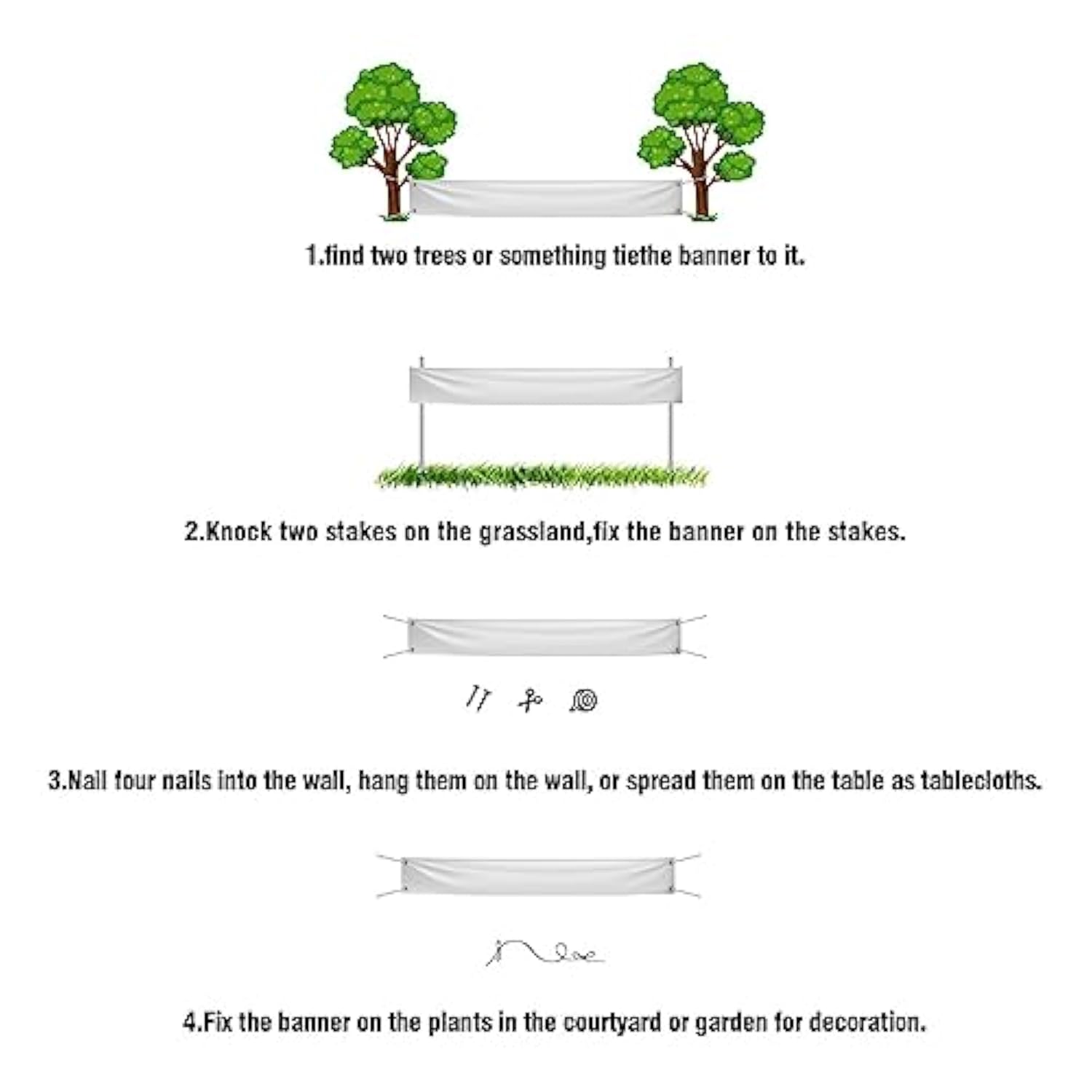 118 X 20 In Candyland Sweet Cartoon Rainbow Cupcake Ice Cream Castle Theme Yard Banner Sign Decorations Baby Shower Girls Birthday Party Cake Table Polyester Supplies