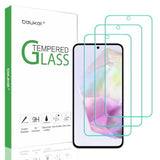 (3 Pack) Designed For Samsung Galaxy A35 5G / Galaxy A35 Screen Protector Tempered Glass,Touch Sensitive,Case Friendly, 9H Hardness