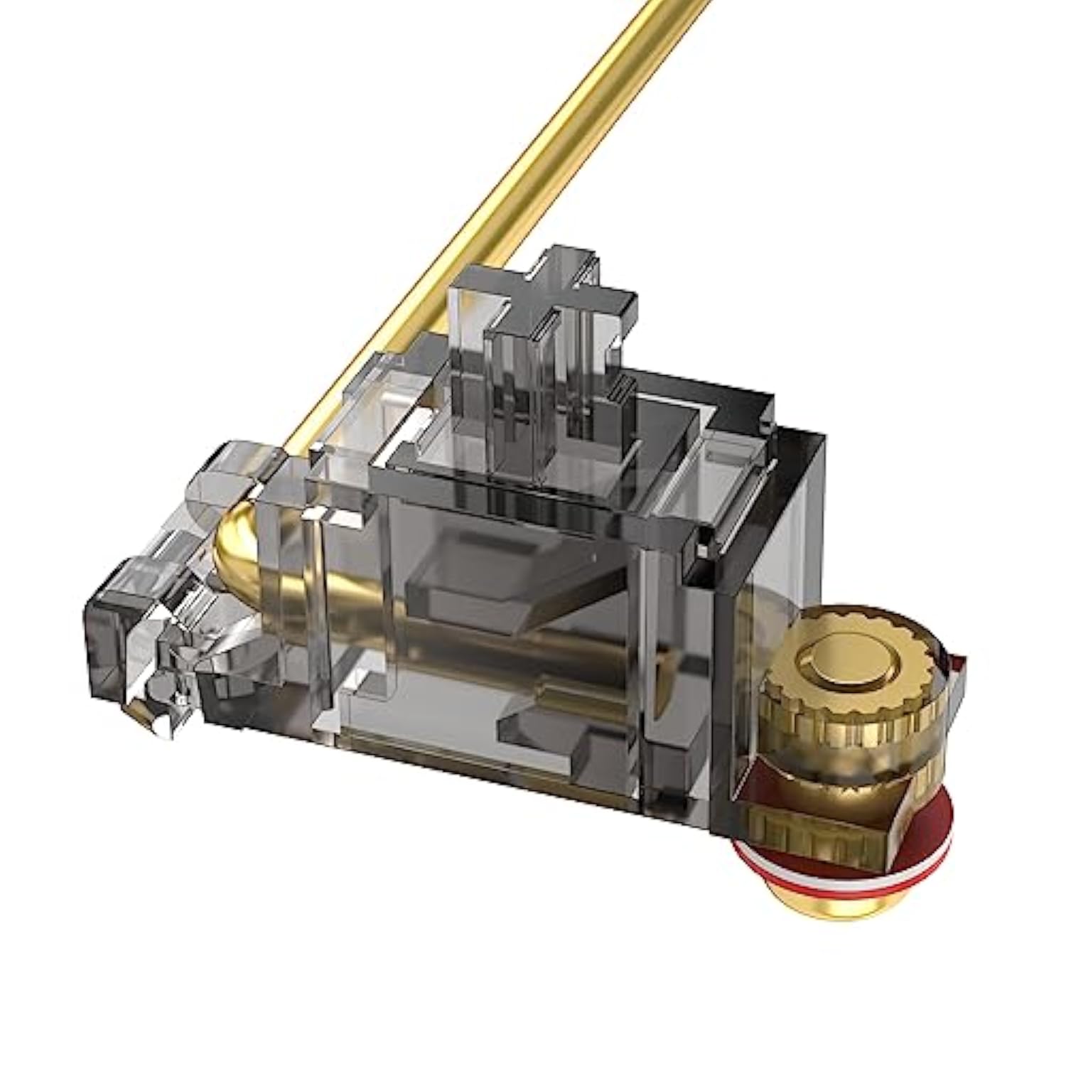 V2 Pcb Mount Screw In Stabilizers, Translucent Smokey Keyboard Stabilizers Wit