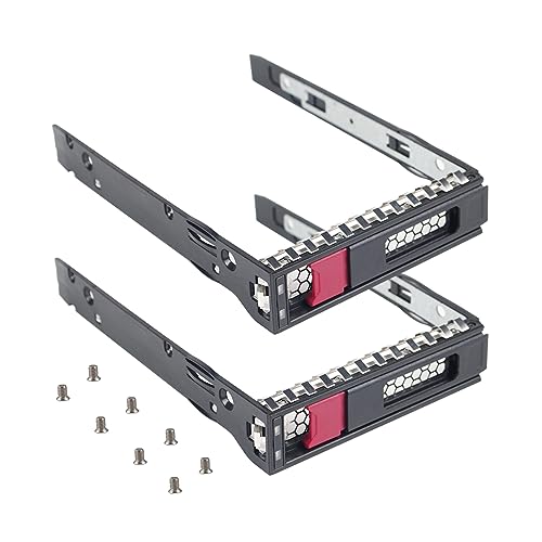 Hard Drive Bracket 774026-001 797520-001 797519-001 Ssd Bracket 3.5 Hard Drive Tray Caddy Compatible With Hp Proliant Ml110 Ml350 Dl325 Ml30 Dl20 G10 Gen10 Hp Apollo 4510 4200 G9 Gen9, 2 Pack