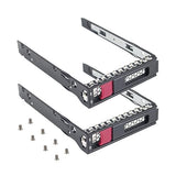 Hard Drive Bracket 774026-001 797520-001 797519-001 Ssd Bracket 3.5 Hard Drive Tray Caddy Compatible With Hp Proliant Ml110 Ml350 Dl325 Ml30 Dl20 G10 Gen10 Hp Apollo 4510 4200 G9 Gen9, 2 Pack