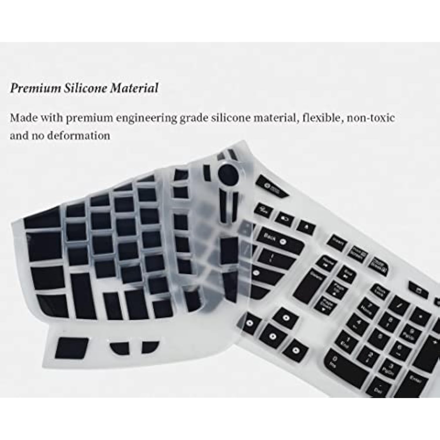 Keyboard Cover For Logitech K350 Mk550 Mk570 Wireless Wave Keyboard, Logitech