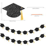 Graduation Decorations Class Of 2025 Glitter Congrats Grad Banner Graduation Party Banner Decorations Garland Sign With Tassel Congratulations Banner For Any Schools Or Grades
