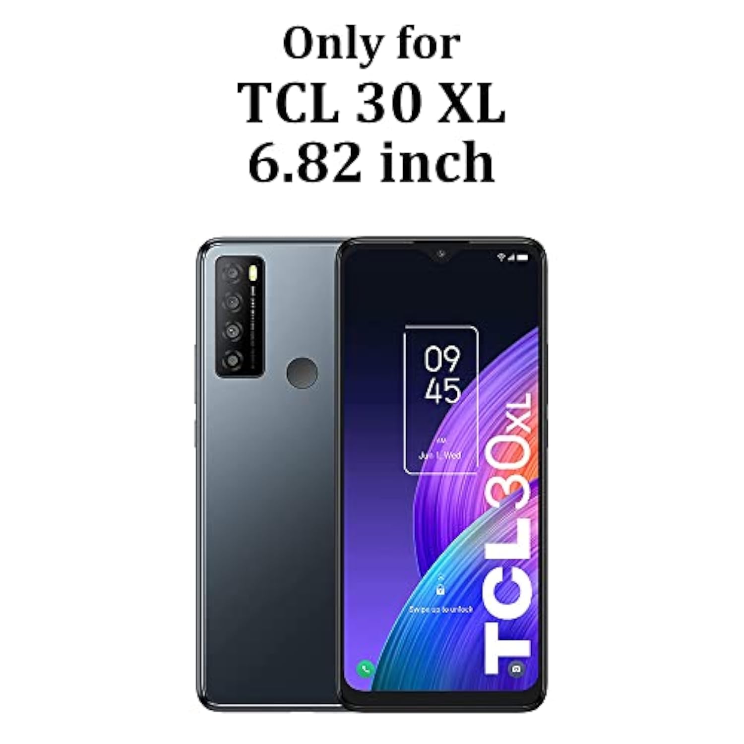 Silicone TPU with Hide Telescopic Kickstand Shockproof Protective Cover Case for TCL 30 XL