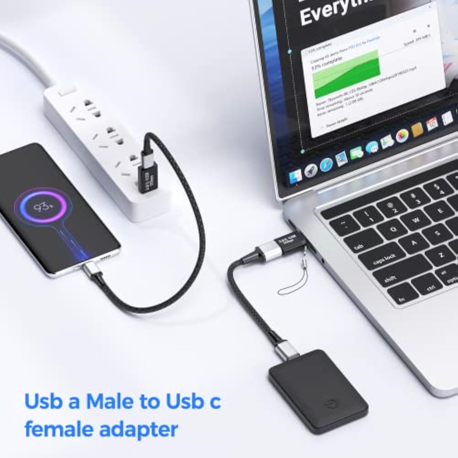 Usb C To Usb Adapter,Type C To Usb Adapter [2 Pack] 3.0 Usb Type C Male To Usb
