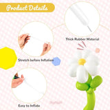 100 Pcs White 260 Balloons – Long Twisting Balloons for Arch & Party Decorations