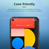 3 Pack Designed For Google Pixel 4A 5G Screen Protector [Not For Pixel 4A], Tempered Glass, Case Friendly Anti Scratch Bubble Free Ultra Resistant
