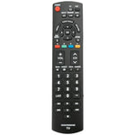 N2Qayb000485 Replace Remote Control Fit For Panasonic 32" ~ 85" Led Lcd Plasma Viera Tv Tc-42Ld24 Tc-42Ls24 Tc-42Ps14 Tc-54Ps14 Th-32Lru5 Th-42Lru50 Th-55Lru50 Tc-P50S30 N2Qayb000321 N2Qayb000570